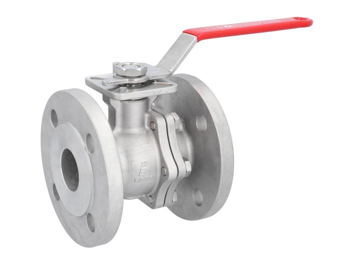 Ball valve DN40, PN16 / 40, full bore, Stainless steel 1.4408, PTFE FKM, ISO5211, EN558-2