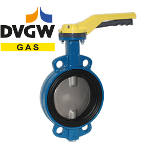 DVGW-Gas-Absperrklappe