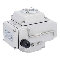 Electr. actuator, 50Nm, 24V DC, 13W, IP66, LE05, running time approx 20 sec., octagon. 14mm