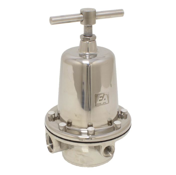 Pressure Reducer DN25, stainless steel / EPDM, Inlet pressure: max.25bar, outlet pressure: 6-16ba
