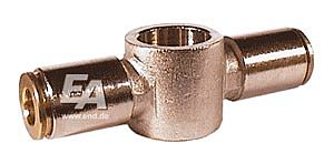 Swivelling connector double D05-1/4