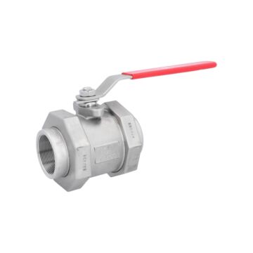 Kugelhahn 2", PN200, 1.4408/PTFE 5-teilig, Innengew. voller Durchgang