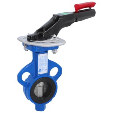 Butterfly valve DN50, PN10 / 16, length EN558-20, Cast iron / NBR / Cast iron-40, ISO 5211, F05 / F0