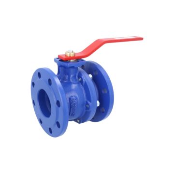 Kugelhahn DN80, PN16, voller Durchgang GGG-40/PTFE-NBR/Edelstahl