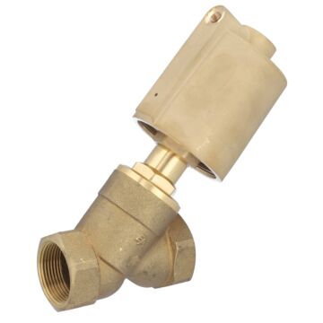 Druckgesteuertes Ventil, G11/4", SK63-Ms. Ms/PTFE-NBR, Ruhe auf, gegen Medium