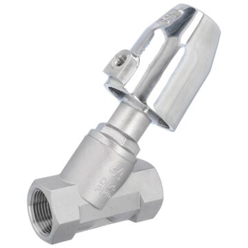Pressure actuated valve, G1 ", SK50-stainless stee, to stainless steel / PTFE, calm with medium