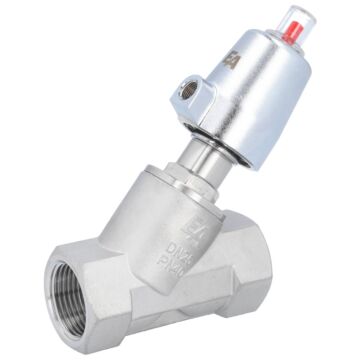 Druckgesteuertes Ventil, G1", SK32-Ms., OS Edelstahl/PTFE, Ruhe zu, gegen Medium