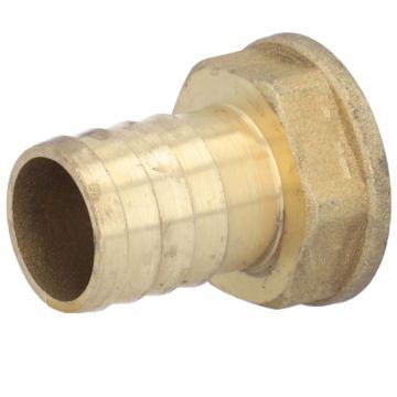 Hose-Nozzle D27, femalethread 1", brass blank