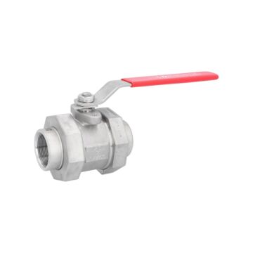 Kugelhahn 11/2", PN200, 1.4408/PTFE 5-teilig, Innengew. voller Durchgang