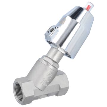 Druckgesteuertes Ventil, G1", SK50-Ms., AX-OS Edelstahl/PTFE, Ruhe zu, gegen Medium