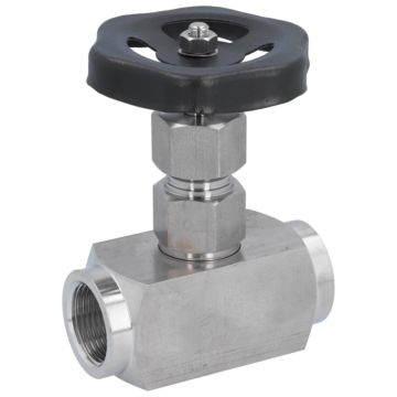 Needle valve 1 "NPT, PN200, Stainless steel 1.4571 / PTFE