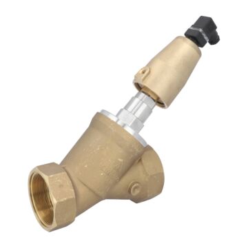 Pressure actuated valve, G3 ", SK63-brass, ES1, brass / PTFE NBR, to rest with medium