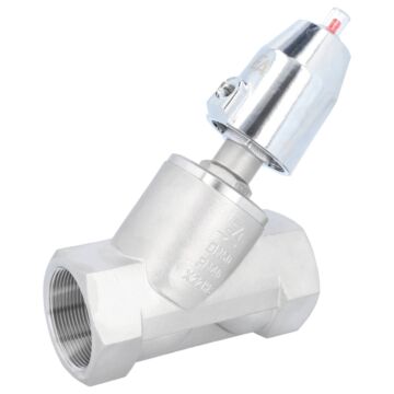 Druckgesteuertes Ventil, G2", SK50-Ms., OS Edelstahl/PTFE, Ruhe zu, mit Medium