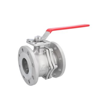 Ball valve DN125, PN16, full bore, Stainless steel 1.4408, PTFE PTFE, ISO5211, EN558-