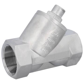 Rückschlagventil 11/2", PN40 Edelstahl 1.4408/PTFE