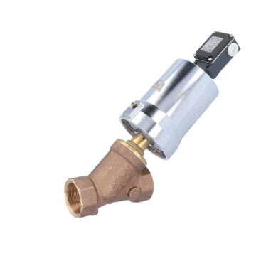 Pressure actuated valve, G11 / 2 ", SK80-brass, ES, Rotguß / PTFE, to rest against Medium