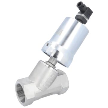 Pressure actuated valve, G2 ", SK80-brass, ES1, Stainless steel / PTFE, acting against medium
