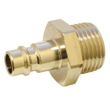 Plug-In-Bushing with threads G1/4", brass, max.35bar