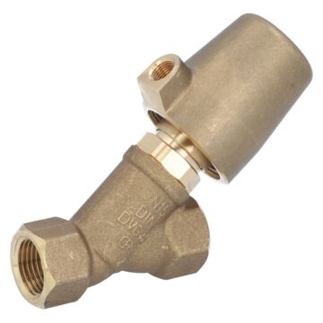 Pressure actuated valve, G1 / 2 ", SK32-brass, brass / NBR NBR, acting against medium