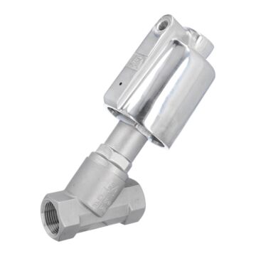Pressure actuated valve, G3 / 4 ", SK50-stainless , Stainless steel / PTFE Normally open against mediu
