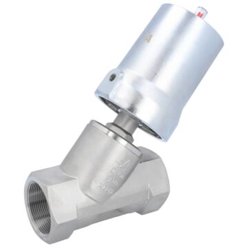 Druckgesteuertes Ventil, G2", SK80-Ms., OS Edelstahl/PTFE, Ruhe zu, gegen Medium