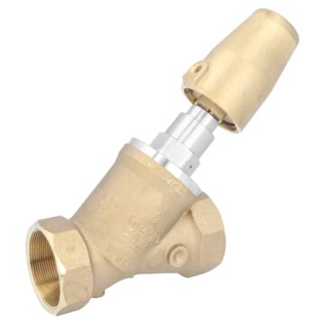 Pressure actuated valve, G21 / 2 ", SK63-brass, brass / PTFE NBR, acting against medium