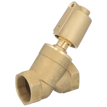 Pressure actuated valve, G2 ", SK50-brass, brass / PTFE NBR, Normally open against Medium