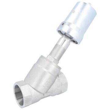 Druckgesteuertes Ventil, G21/2", SK80-Ms., OS Edelstahl/PTFE, Ruhe zu, gegen Medium