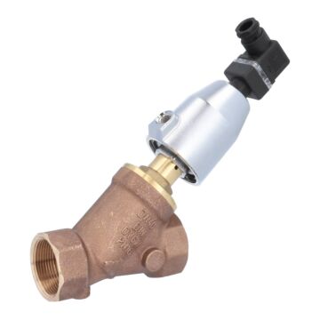 Pressure actuated valve, G11 / 2 ", SK50-brass, ES, Rotguß / PTFE, to rest with medium