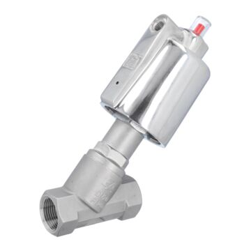 Pressure actuated valve, G3 / 4 ", SK50-stainless Stainless steel / PTFE Normally open against mediu