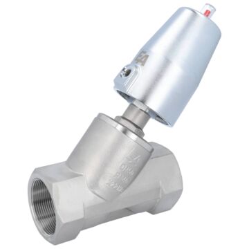 Druckgesteuertes Ventil, G2", SK63-Ms., AX-OS Edelstahl/PTFE, Ruhe zu, gegen Medium