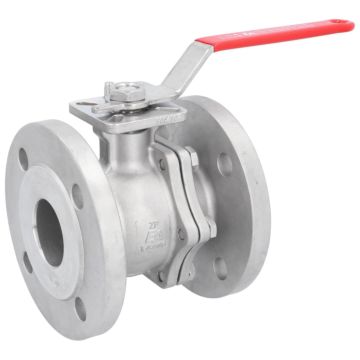 Ball valve DN50, PN16 / 40, full bore, Stainless steel 1.4408, PTFE FKM, ISO5211, EN558-2