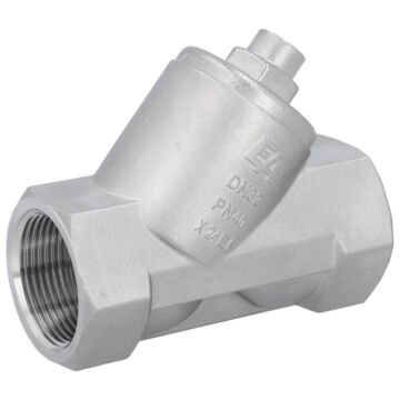 Rückschlagventil 11/4"-NPT, 600PSI Edelstahl 1.4408/PTFE