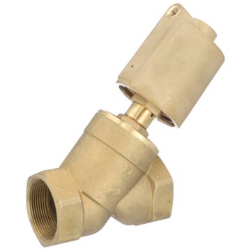 Pressure actuated valve, G2 ", SK63-brass, brass / PTFE NBR, Normally open against Medium