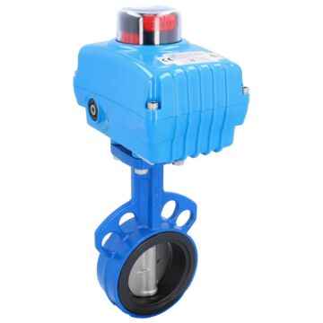 Absperrklappe, PN10/16, Antrieb NE GG/GGG-40/EPDM/GGG-40, elektrisch betätigt