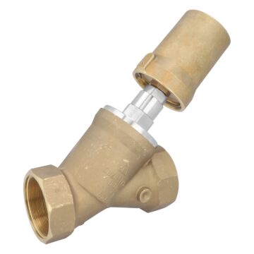 Pressure actuated valve, G3 ", SK80-brass, brass / PTFE NBR, Normally open against Medium