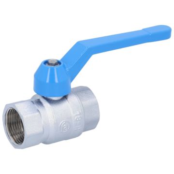 Ball valve 1 "PN40, brass / PTFE FKM, Female, full bore