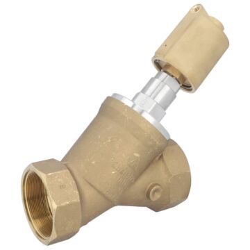 Druckgesteuertes Ventil, G3", SK63-Ms. Ms/PTFE-NBR, Ruhe auf, gegen Medium