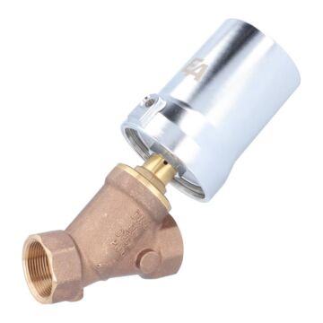 Pressure actuated valve, G11 / 2 ", SK80-brass, Rotguß / PTFE, to rest with medium