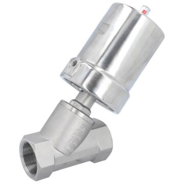 Druckgesteuertes Ventil, G11/2", SK80-Ed., OS Edelstahl/PTFE, Ruhe zu, gegen Medium