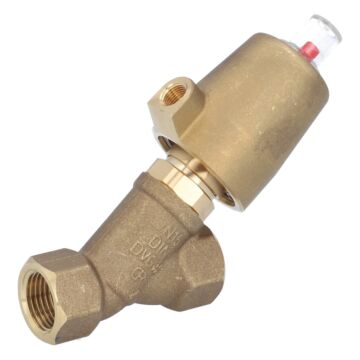 Pressure actuated valve, G1 / 2 ", SK32-brass, OS, brass / NBR NBR, Single acting to medium