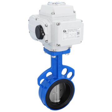 Absperrklappe, PN10/16, Antrieb LE GG/GGG-40/EPDM/Edelstahl, elektrisch betätigt