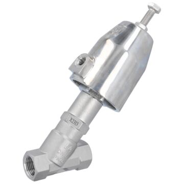 Pressure actuated valve, G1/2", SK50-st. steel, HB St. steel/PTFE, normally closed, against medium
