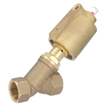 Druckgesteuertes Ventil, G1", SK50-Ms., OS Ms/PTFE-NBR, Ruhe auf, gegen Medium