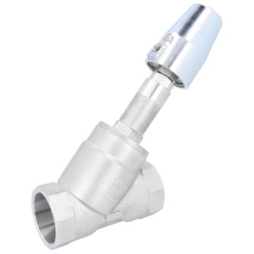 Druckgesteuertes Ventil, G21/2", SK63-Ms. Edelstahl/PTFE, Ruhe zu, gegen Medium