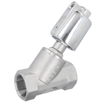 Druckgesteuertes Ventil, G11/2", SK50-Ed. Edelstahl/PTFE, Ruhe auf, gegen Medium