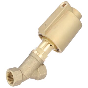 Pressure actuated valve, G3 / 4 ", SK50-brass, brass / PTFE NBR, Normally open against Medium
