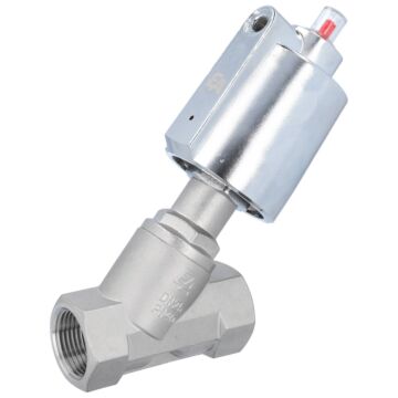 Pressure actuated valve, G1 ", SK50-brass, OS Stainless steel / PTFE Normally open against mediu