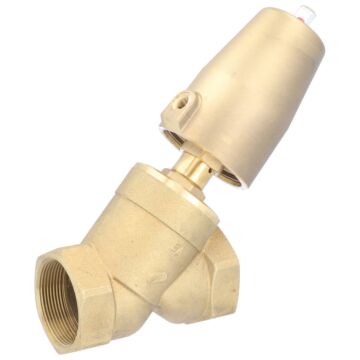 Pressure actuated valve, G2 ", SK63-brass, OS, brass / PTFE NBR, acting against medium