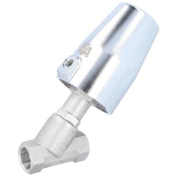 Pressure actuated valve, G3 / 4 ", SK63-brass Stainless steel / PTFE, acting against medium